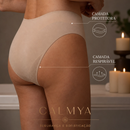 Calcinha Absorvente Calmya em vista posterior