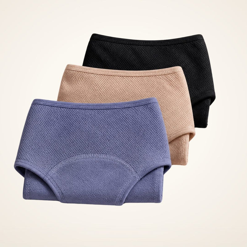 Calcinha Absorvente Calmya — Kit Ritual com 3 peças
